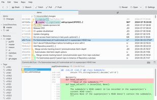 GitFourchette screenshot 1