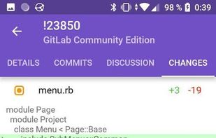 GitFox for GitLab screenshot 3