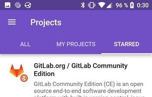 GitFox for GitLab screenshot 1