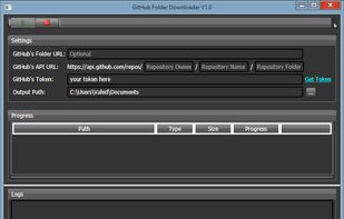 GitHub Folder Downloader screenshot 1