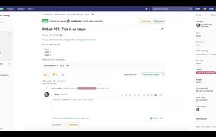 GitLab Issues screenshot 1