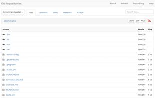 GitList screenshot 1