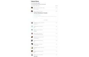 Gitment screenshot 1