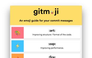 gitmoji screenshot 1