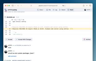 Gitpatch screenshot 1