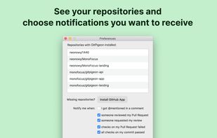GitPigeon screenshot 1