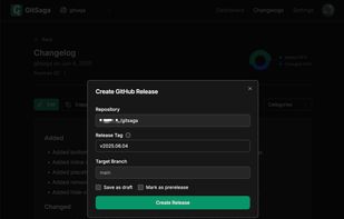 GitSaga screenshot 2