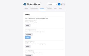 GitSyncMarks screenshot 3