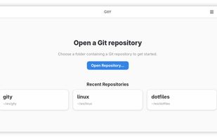 GitY - Git Client screenshot 1