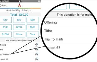 Givelify screenshot 1