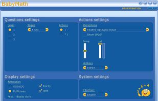 GKC Electrosoft - BabyMath screenshot 1