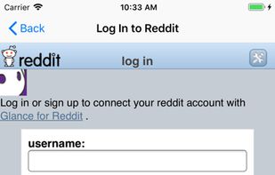 Glance for Reddit screenshot 1
