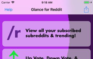 Glance for Reddit screenshot 2