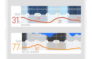 Glance Weather screenshot 1