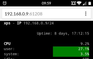 Glances screenshot 3