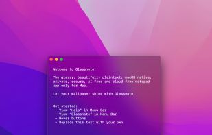 Glassnote screenshot 2