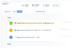 GlassWire screenshot 2