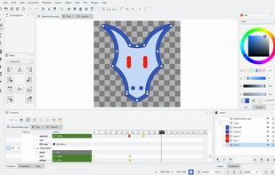 Glaxnimate screenshot 1