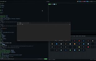 GlazeWM screenshot 1