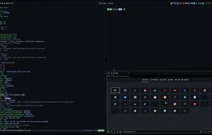 GlazeWM screenshot 1