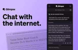 Glimpse — Chat with the web screenshot 1