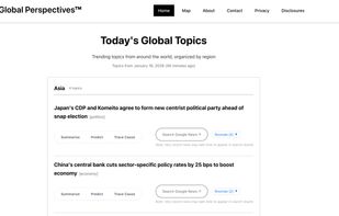 global Perspectives screenshot 1