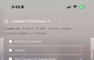 The group chat killer: Plan, coordinate, and share notes with friends and family in one real-time, centralized workspace.