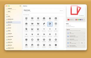 Change the color of the icon before exporting
