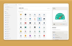 Browse tens of thousands of icons