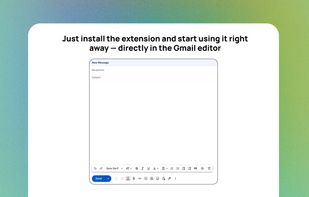 Composer with buttons