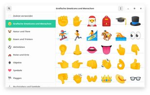 GNOME Characters screenshot 1