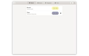 GNOME Clocks screenshot 1