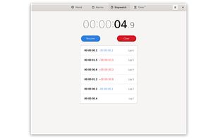 GNOME Clocks screenshot 3