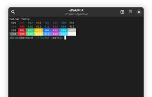 GNOME Console screenshot 1