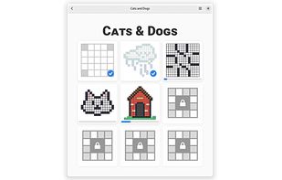 GNOME Crosswords screenshot 1