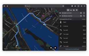 GNOME Maps screenshot 1