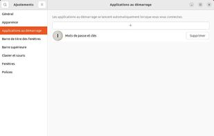 GNOME Tweaks screenshot 2