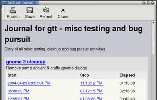 GnoTime screenshot 3