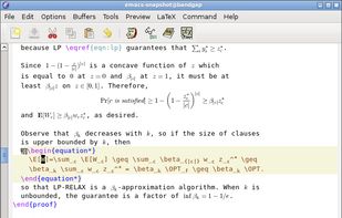 GNU Emacs screenshot 2