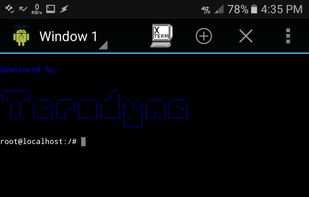 GNURoot Debian screenshot 1