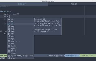 GNvim screenshot 1