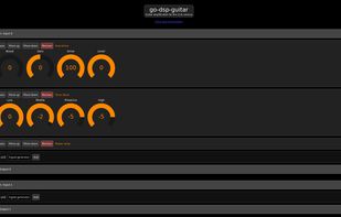 Web interface of go-dsp-guitar.