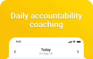 Daily accountability coaching