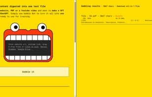GobbleBot screenshot 2