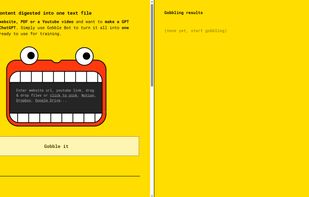 GobbleBot screenshot 1