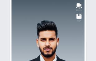 Shoot short video resume