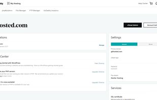 GoDaddy screenshot 1