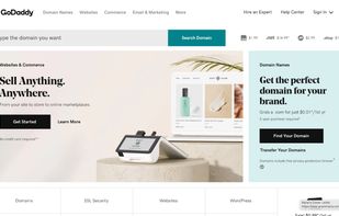 GoDaddy screenshot 1