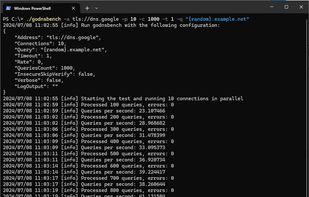 godnsbench screenshot 1