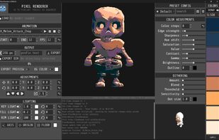 Godot Pixel Renderer screenshot 1